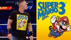 John Cena pays homage to Super Mario Bros 3 at SummerSlam