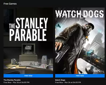 Grab Watch Dogs and The Stanley Parable for free on Epic Store
