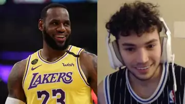 Twitch streamer Adin2Huncho completely loses it after chatting with NBA star LeBron James
