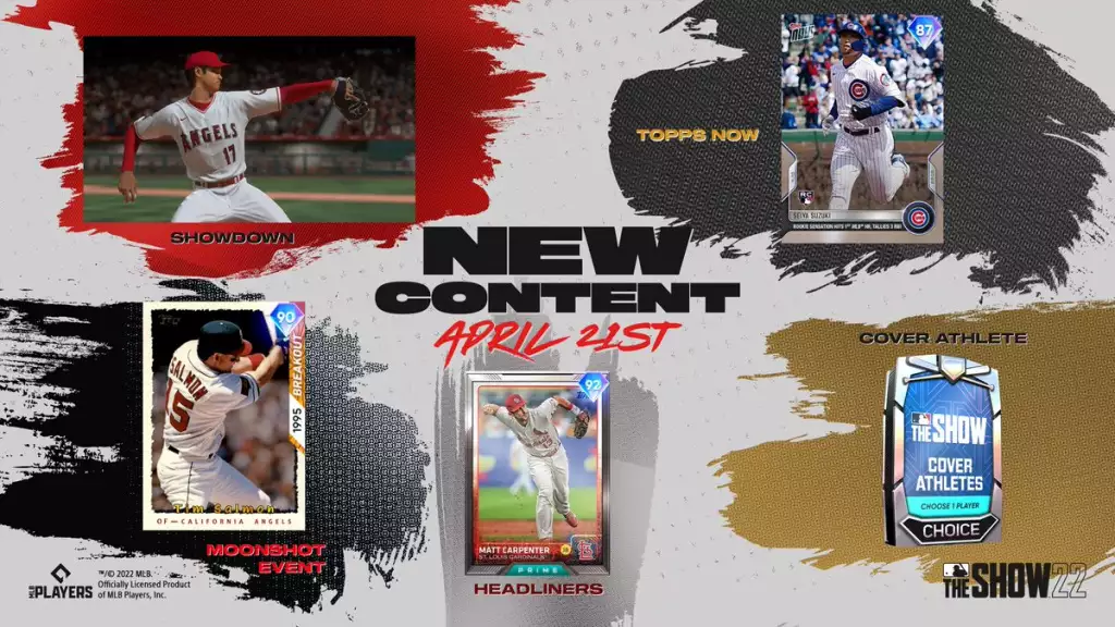 MLB The Show 22 April 21 New Content banner