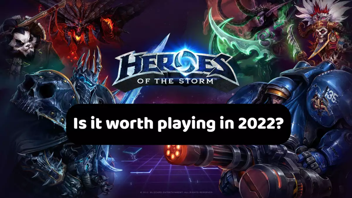 Heroes of the Storm Player Count 2022