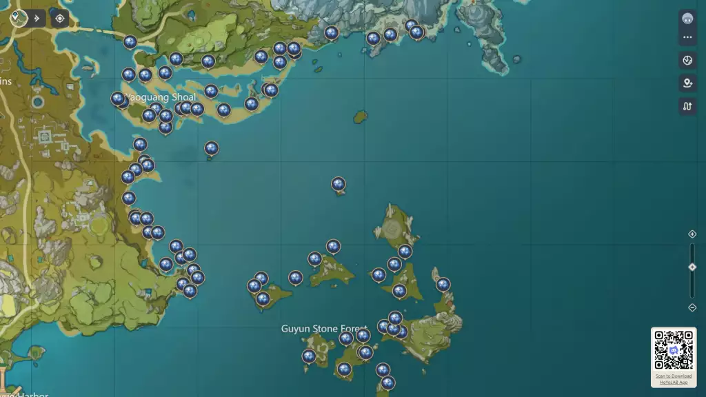 All the Starconch locations in Genshin Impact