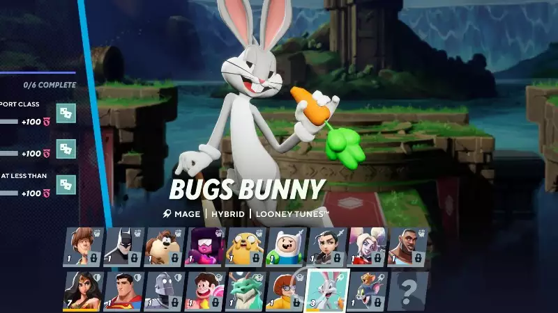 multiversus big chungus bugs bunny character roster playable new cosmetic skin animation