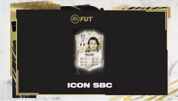 FIFA 22 Paolo Maldini ICON SBC - Cheapest solution, stats, and rewards