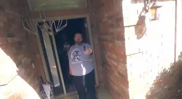 Boogie2988 fired a warning shot at Frank Hassle during the confrontation in front of his house