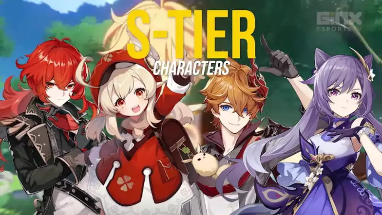 Genshin Impact S-Tier Characters list