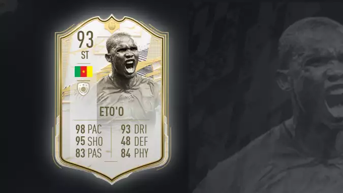 FIFA 21 Samuel Eto'o Icon SBC: Cheapest solutions, rewards, stats