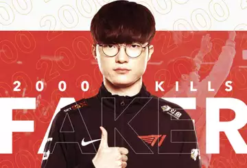 Faker becomes first player to achieve 2000 kills in the LCK