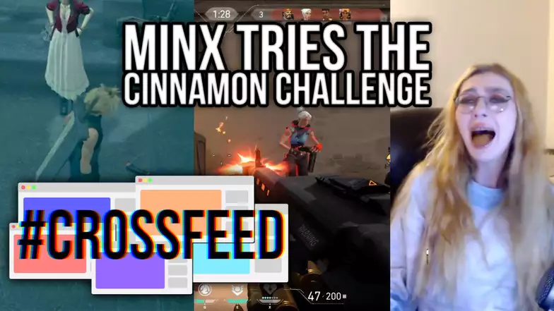 FFVII Remake Bloopers, Minx Does Cinnamon Challenge, Fortnite x X-Force
