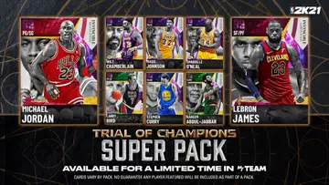 NBA 2K21 MyTeam: Trial of Champions Super Pack + Locker Code