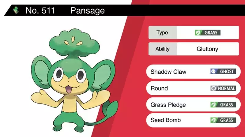 Pokémon GO Pansage Best Moveset Counters And Weaknesses Move sets