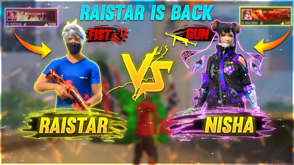 Raistar vs Nisha Gyan Gaming