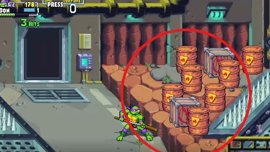 where to find shards in tmnt shredders revenge all locations