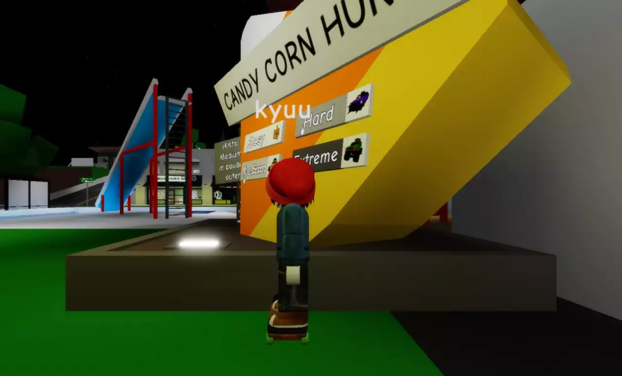 How to find all Extreme Candy Corn in Roblox Brookhaven Halloween Event