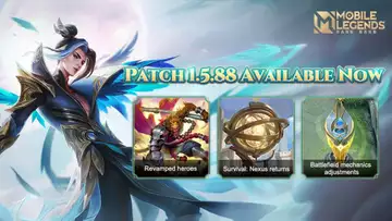Mobile Legends 1.5.88 patch notes: New skins, free heroes, battlefield adjustments, and more