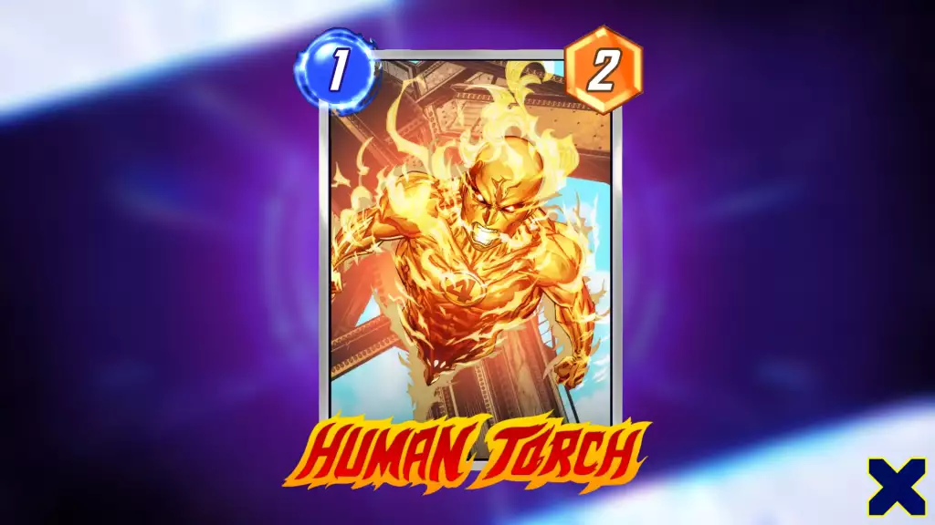 Marvel Snap Human Torch Card