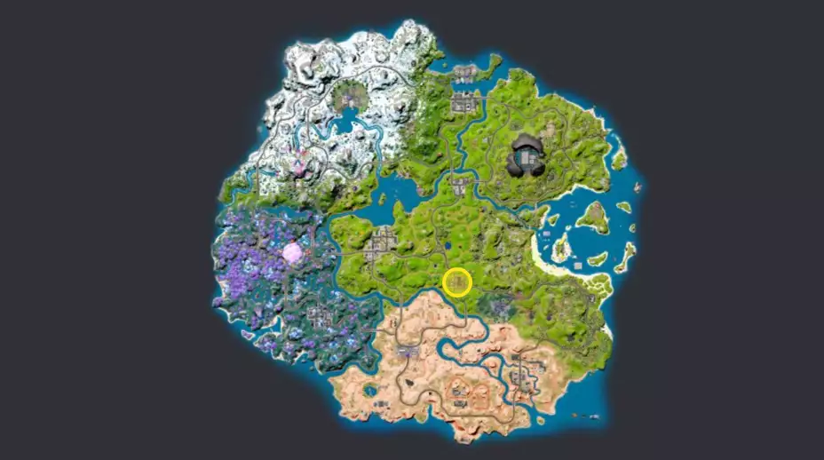 Fortnite Charge SMG Location.