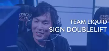 Team Liquid Sign Doublelift