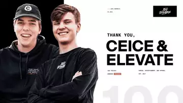 100 Thieves drop Fortnite pros Ceice and Elevate