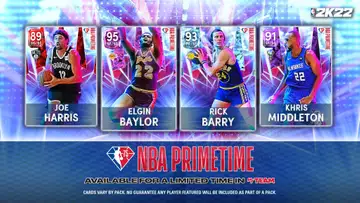 NBA 2K22 celebrates 75th Anniversary with new Primetime items and packs
