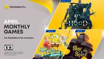 PlayStation Plus April 2022 free games lineup