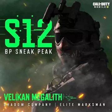 COD Mobile Pase de Batalla de la Temporada 12: Se anuncia la primera skin del Operador Velikan
