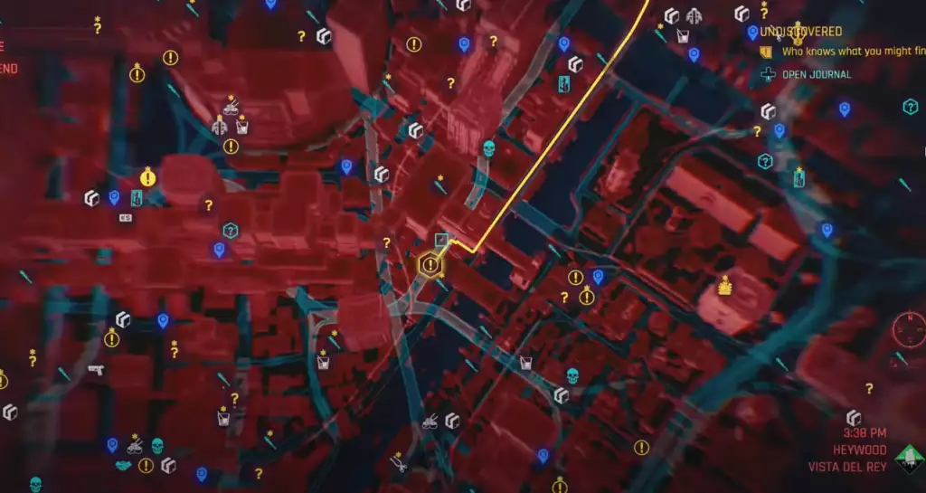 cyberpunk 2077 skippy location map