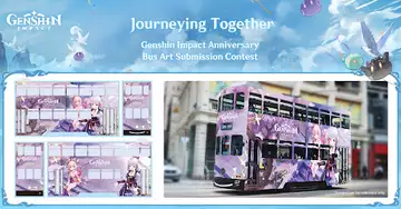 miHoYo wants you to design a BUS to celebrate Genshin Impact's first birthday