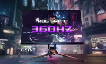 NVIDIA and ROG develop 360Hz esports display monitor
