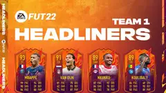 FIFA 22 Headliners Team 1 ft. Mbappé, Van Dijk, Nkunku, more