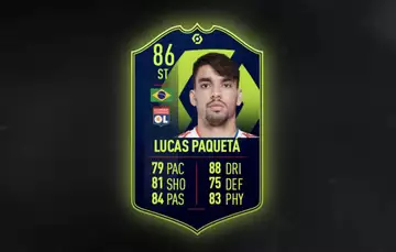 FIFA 22 Lucas Paquetá POTM SBC: Cheapest solutions, rewards, stats