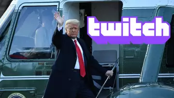Donald Trump is permanently banned from Twitch