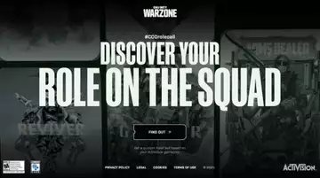 All COD Warzone roles and how to get your RoleCard