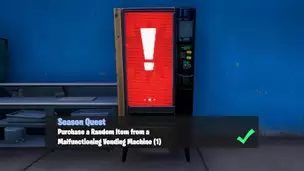 Malfunctioning Vending Machine locations in Fortnite Chapter 3 - Week 6 Challenges