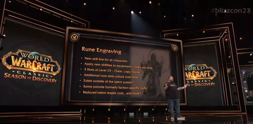 wow classic season of discovery hunter runes slots effects abilities stats level world of warcraft