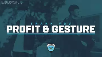 Gesture and Profit leave London Spitfire