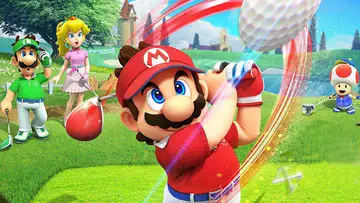 How to curve your shot in Mario Golf: Super Rush