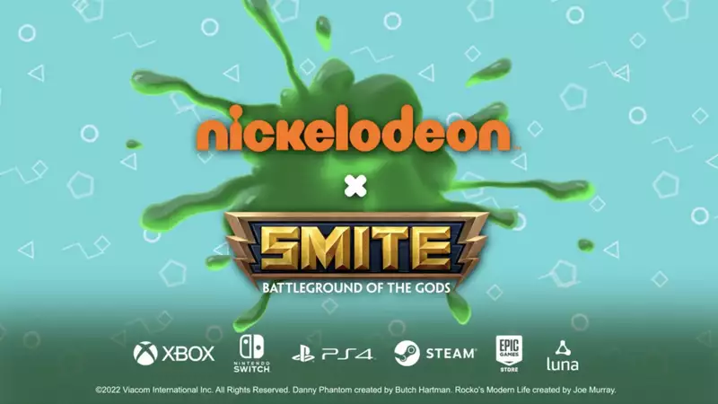 SMITE x Nickelodeon Crossover Event - Start Date, New Skins, More