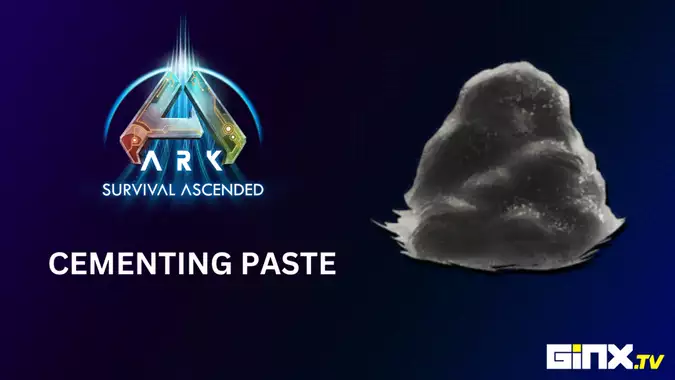 How To Get Cementing Paste In ARK Survival Ascended