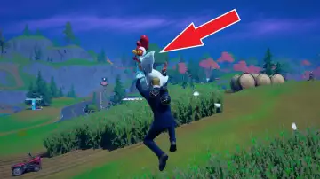 Fortnite: Glide 20 meters while holding a chicken - all locations