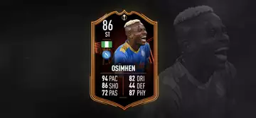 FIFA 22 Victor Osimhen TOTGS Objectives: How to complete, rewards, stats