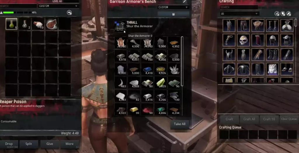 conan exiles age of sorcery armor reduction kit best strength build