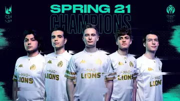 MAD Lions overcomes Rogue to become the 2021 LEC Spring champions