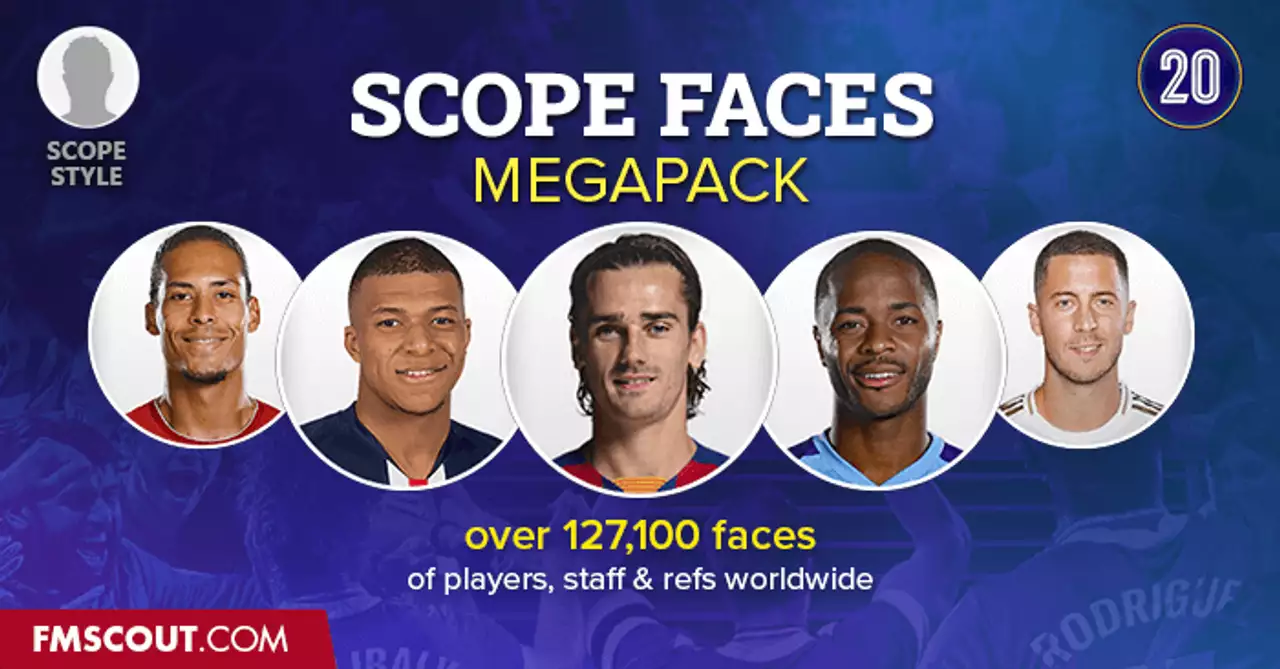 Football Manager 2021 facepacks: The best FM21 facepacks to