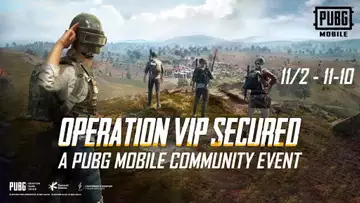 PUBG Mobile Community Event: Operation VIP Secured - How to join, rules and prizes