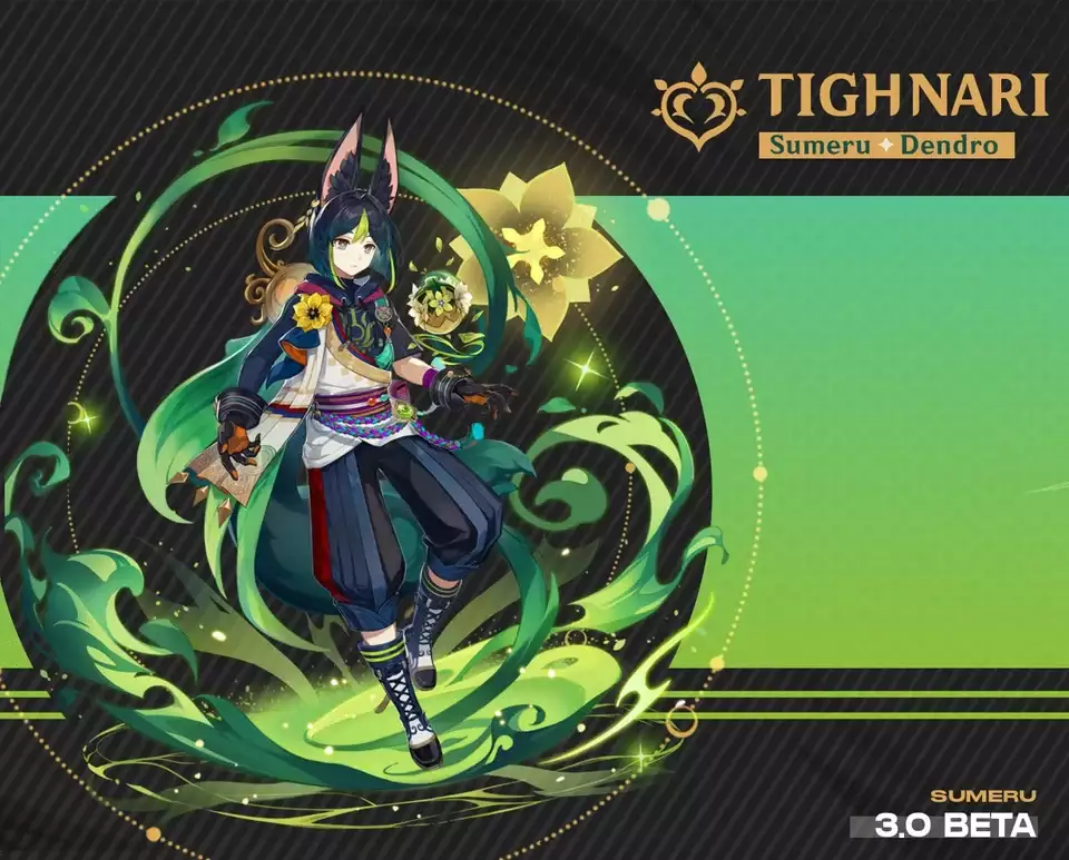 Tighnari Genshin Impact first Dendro character