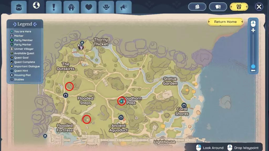 palia quests guide prismbeards voyage puzzle how to solve majiri statues map locations