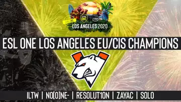 Virtus.Pro narrowly defeats OG in ESL One Los Angeles grand finals