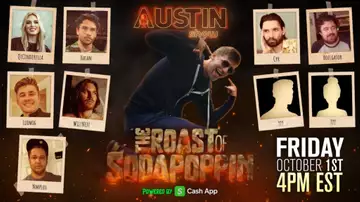 The roast of Sodapoppin: Start time, roastees, how to watch