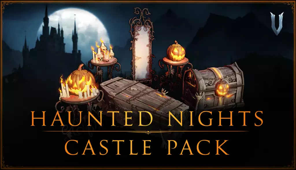 V rising haunted nights castle dlc free